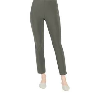 NEW CLARA SUNWOO signature straight leg pant in olive